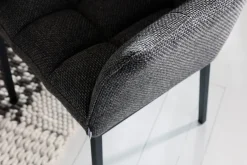 Sale KARE Design Krzesło z podłokietnikami Thinktank 63x84 cm szare - KARE