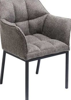 Sale KARE Design Krzesło z podłokietnikami Thinktank 63x84 cm szare - KARE