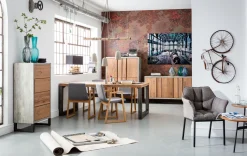 Sale KARE Design Krzesło z podłokietnikami Thinktank 63x84 cm szare - KARE