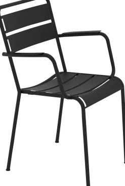 Fashion KARE Design Krzesło z podłokietnikami Twist czarne - KARE