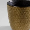 New KARE Design Kubek bez ucha z porcelany czarno-złoty 200 ml - KARE