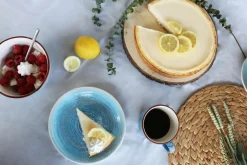 Best KARE Design Kubek Swirl 12x10 cm niebieski - KARE