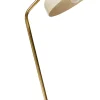 Fashion KARE Design Lampa biurkowa beżowo-złota stalowa 56 cm - KARE