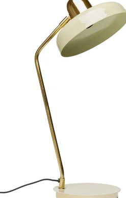 Best KARE Design Lampa biurkowa jasnozielono-złota stalowa 56 cm - KARE