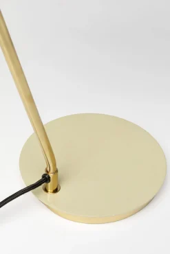 Best KARE Design Lampa biurkowa jasnozielono-złota stalowa 56 cm - KARE