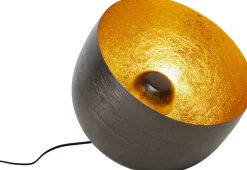 Clearance KARE Design Lampa podłogowa Apollon Smooth Ø35 cm czarna - KARE