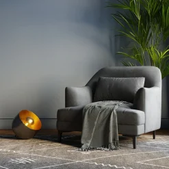 Outlet KARE Design Lampa podłogowa Apollon Smooth Ø28 cm czarna - KARE