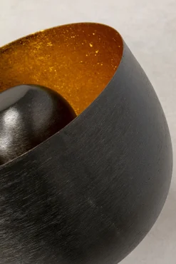 Outlet KARE Design Lampa podłogowa Apollon Smooth Ø28 cm czarna - KARE