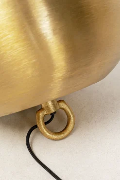 Clearance KARE Design Lampa podłogowa Apollon Smooth Ø35 cm złota - KARE