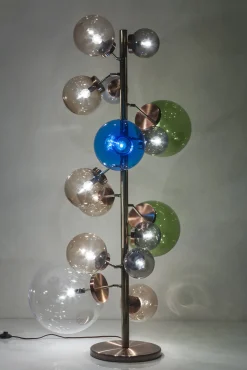 Discount KARE Design Lampa podłogowa Balloon Colore 95x160 cm kolorowa - KARE