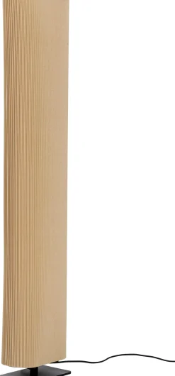 New KARE Design Lampa podłogowa beżowa podstawa czarna 26x120 cm - KARE