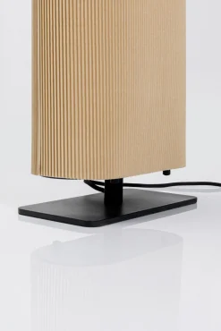 New KARE Design Lampa podłogowa beżowa podstawa czarna 26x120 cm - KARE