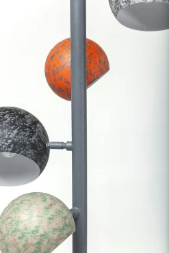 Discount KARE Design Lampa podłogowa Calotta Antico 5L 40x200 cm kolorowa - KARE