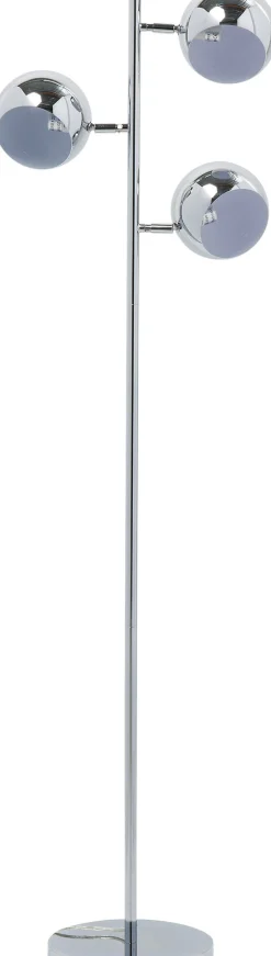 Online KARE Design Lampa podłogowa Calotta 40x151 cm srebrna - KARE