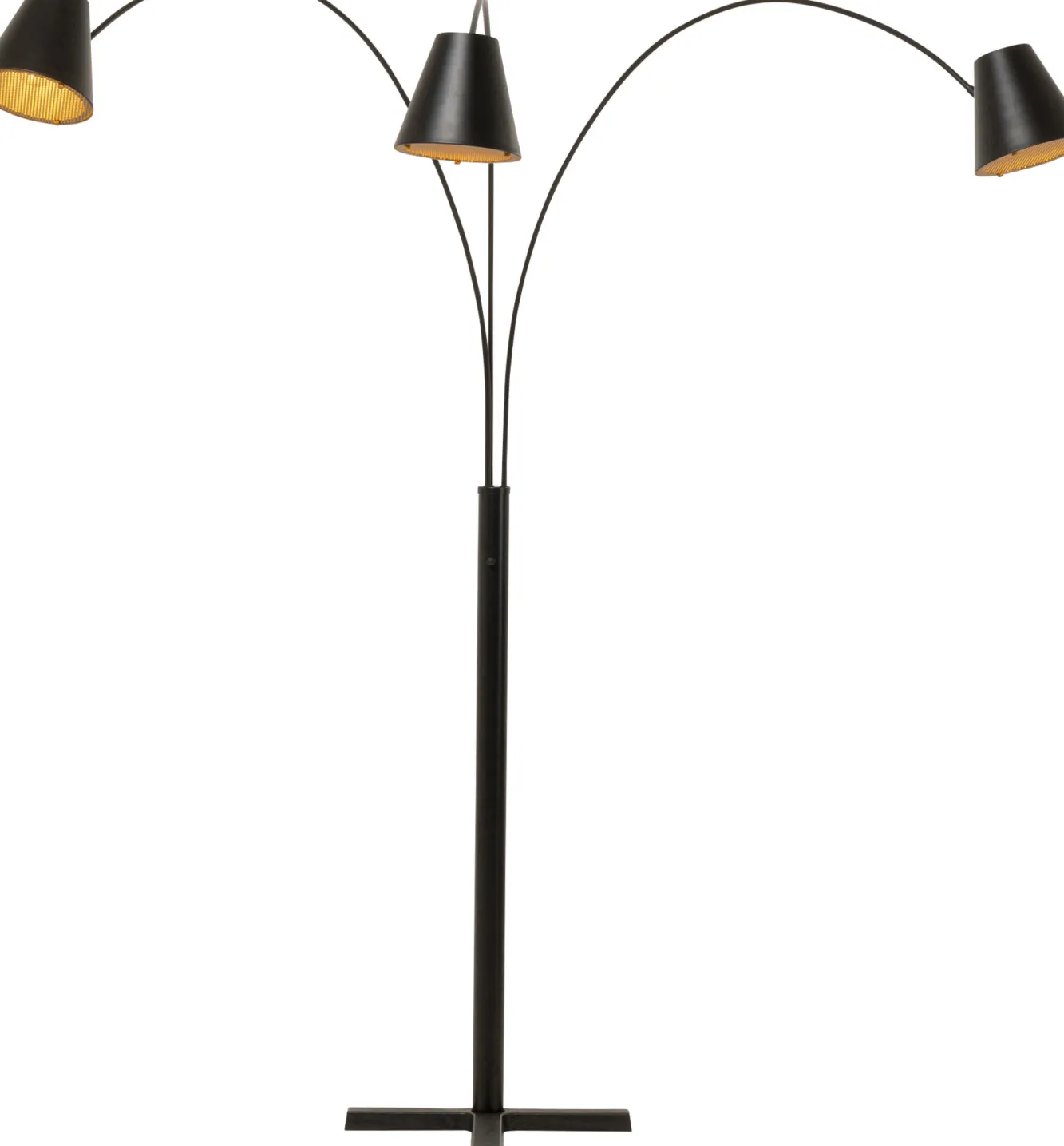 Hot KARE Design Lampa podłogowa Cappellino czarna matowa - KARE