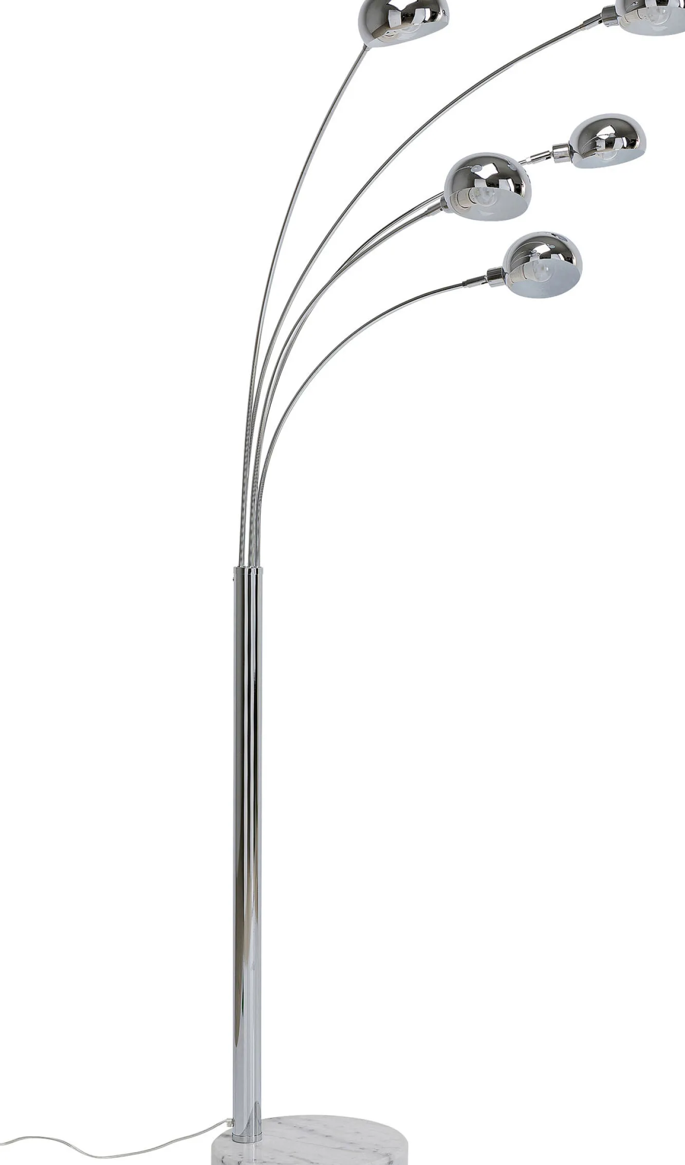 Sale KARE Design Lampa podłogowa Five Fingers 122x220 cm chromowa - KARE