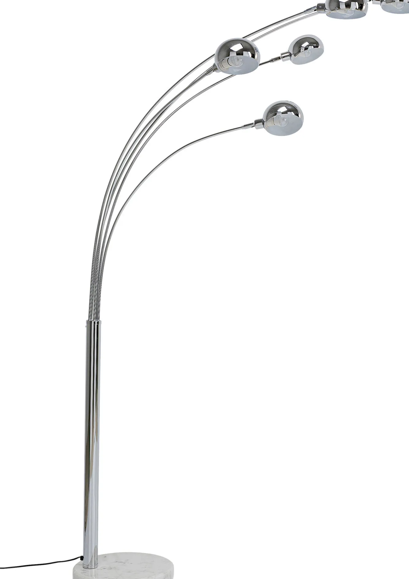 Sale KARE Design Lampa podłogowa Five Fingers 122x220 cm chromowa - KARE