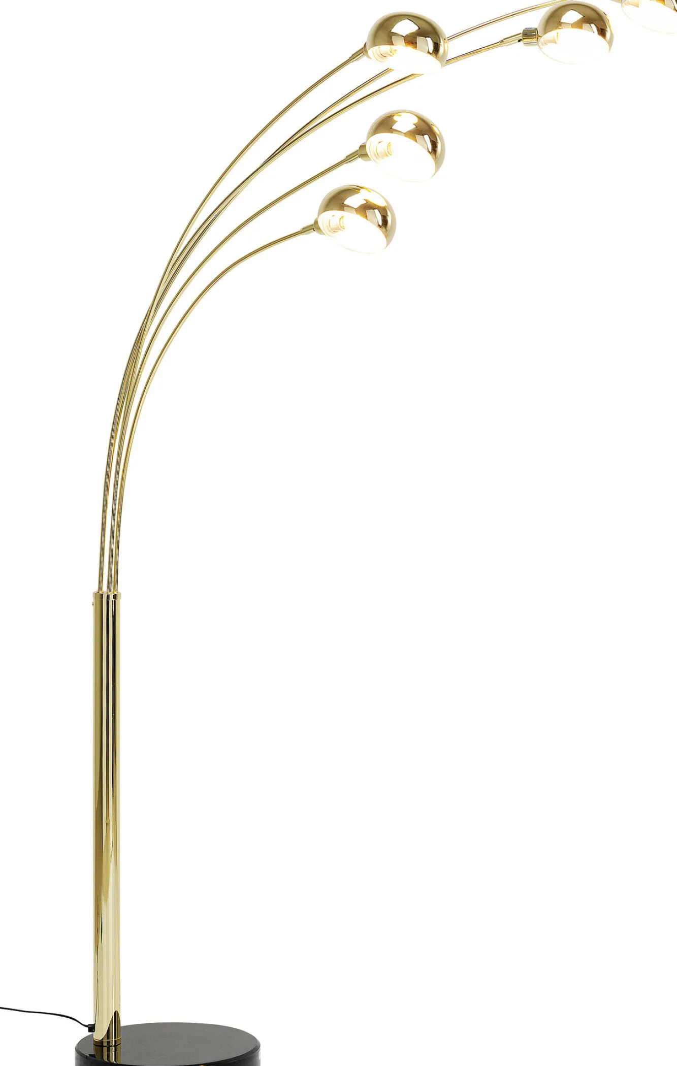 Hot KARE Design Lampa podłogowa Five Fingers 100x220 cm mosiężna - KARE