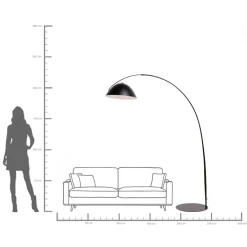 Discount KARE Design Lampa podłogowa Flip 220cm - KARE
