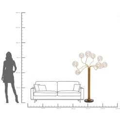 Clearance KARE Design Lampa podłogowa Future View 170cm - KARE