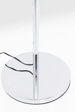 Outlet KARE Design Lampa podłogowa Goblet 25x160 cm srebrna - KARE