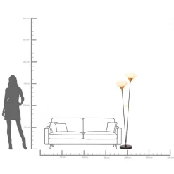 Online KARE Design Lampa podłogowa Gocce 174cm - KARE