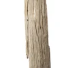Discount KARE Design Lampa podłogowa Nature Straight 52x171 cm czarno-drewniana - KARE