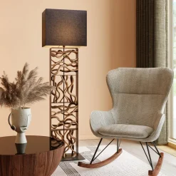 Outlet KARE Design Lampa podłogowa Nature Wave 45x163 cm - KARE