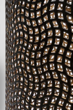 Discount KARE Design Lampa podłogowa Oasis ∅38x92 cm brązowo-czarna - KARE