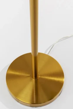 Fashion KARE Design Lampa podłogowa palma zielona strusie pióra 165 cm podstawa złota - KARE