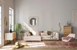 Online KARE Design Lampa podłogowa Scal Balls 28x160 cm mosiężna - KARE