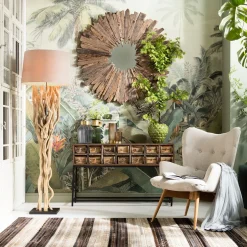 Outlet KARE Design Lampa podłogowa Scultra 55x158 cm naturalna - KARE