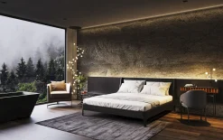 Sale KARE Design Lampa podłogowa Trapez 30x160 cm czarna - KARE