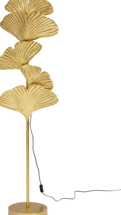 Discount KARE Design Lampa podłogowa Yuva 44x160 cm złota - KARE