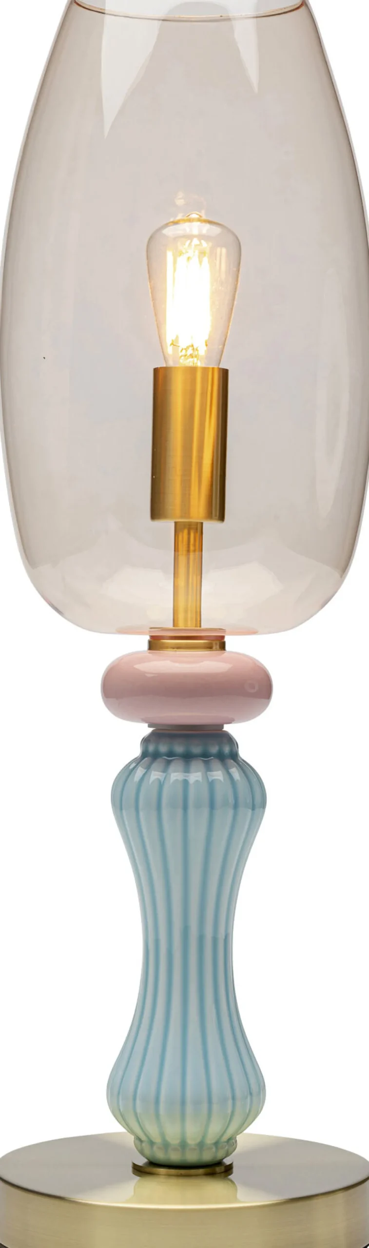 Discount KARE Design Lampa stołowa Allegra złota 47cm - KARE