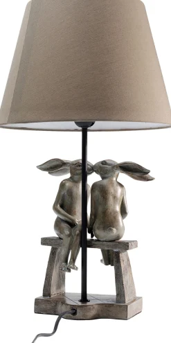 Hot KARE Design Lampa stołowa Animal Bunny Love Ø31x53 cm - KARE