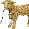 Outlet KARE Design Lampa stołowa Animal Flower Sheep 47x36 cm złota - KARE