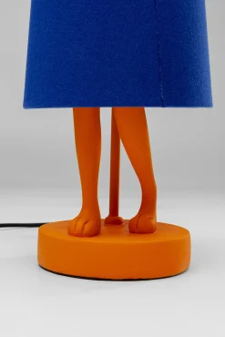 Sale KARE Design Lampa stołowa Animal Rabbit pomarańczowo-niebieska 50cm - KARE