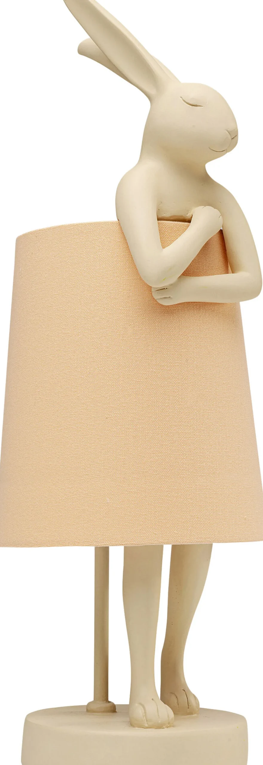 Outlet KARE Design Lampa stołowa Animal Rabbit peach 50cm - KARE
