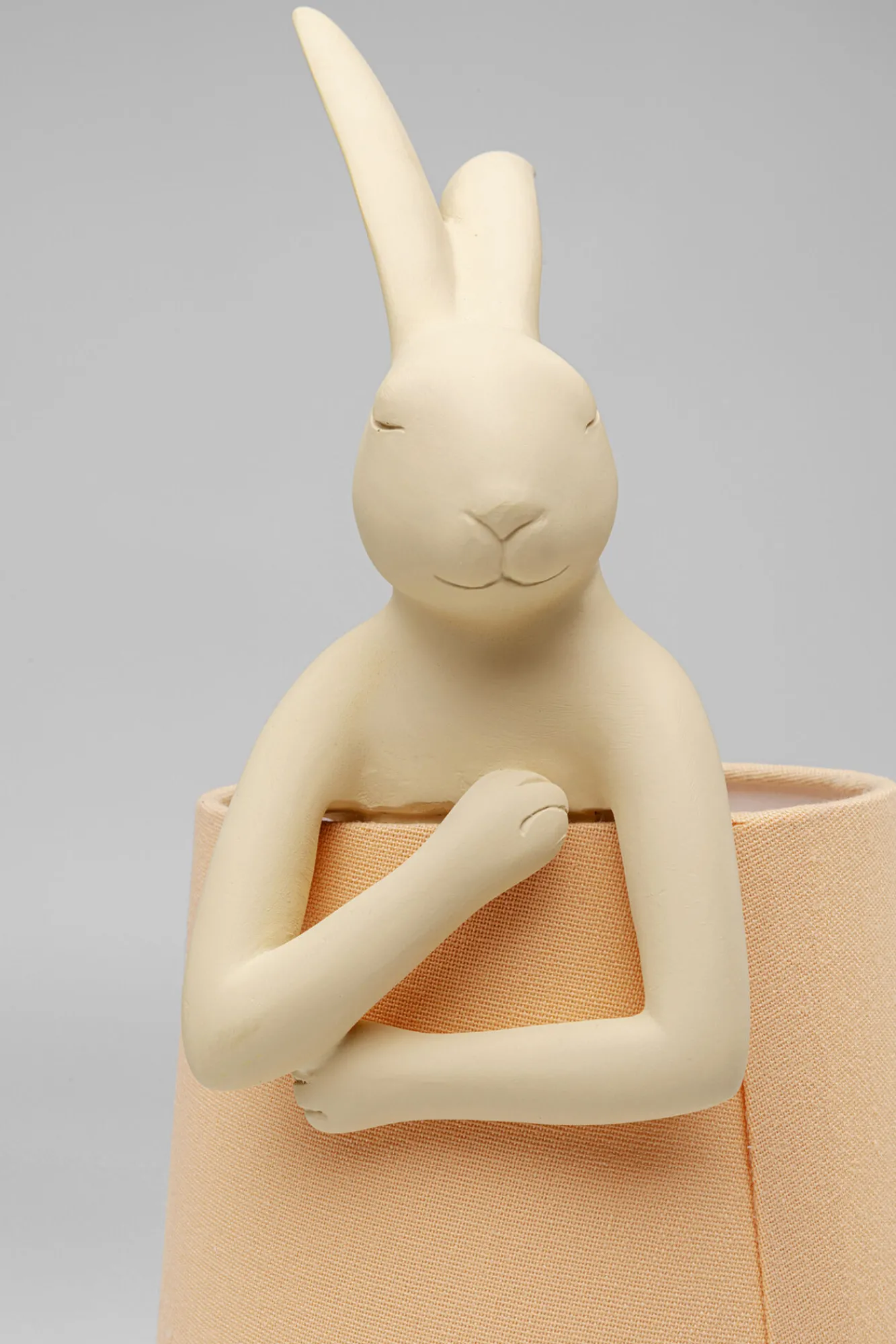 Outlet KARE Design Lampa stołowa Animal Rabbit peach 50cm - KARE