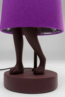 Clearance KARE Design Lampa stołowa Animal Rabbit czerwono-fioletowa 50cm - KARE