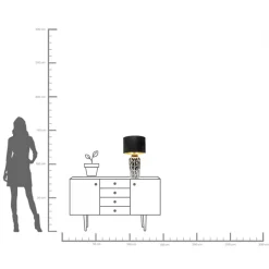 New KARE Design Lampa stołowa Artistico 62cm - KARE