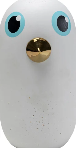 Discount KARE Design Lampa stołowa biała z ceramiki ptaszek 26 cm - KARE