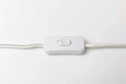 Online KARE Design Lampa stołowa biało-czarna stalowa emaliowana 51 cm - KARE