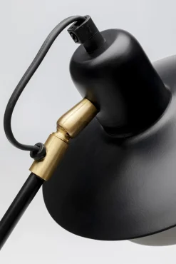 Fashion KARE Design Lampa stołowa biurkowa czarna stalowa 54 cm - KARE