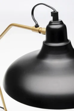 Sale KARE Design Lampa stołowa czarno-złota stalowa 49 cm - KARE