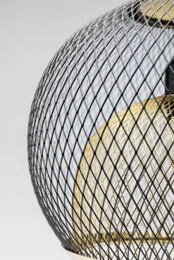 Clearance KARE Design Lampa stołowa do salonu czarno-złota podstawa z marmuru 62 cm - KARE