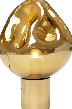 Sale KARE Design Lampa stołowa Dough Ø25x38 cm złota - KARE