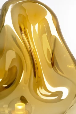 Sale KARE Design Lampa stołowa Dough Ø25x38 cm złota - KARE