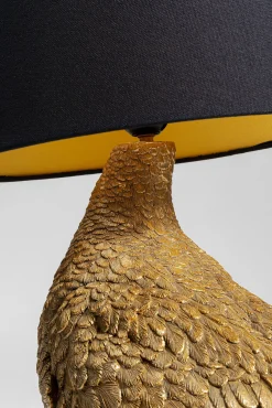 New KARE Design Lampa stołowa Duck 35x58 cm złota - KARE